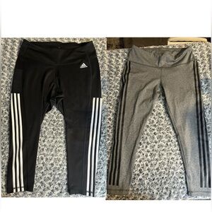 adidas Women’s 7/8 Leggings Bundle Size 2X NWOT
